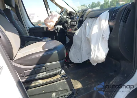 2021 Ram Promaster 2500 High Roof 159 Wb from USA, damaged, VIN 3C6LRVDG2ME555527